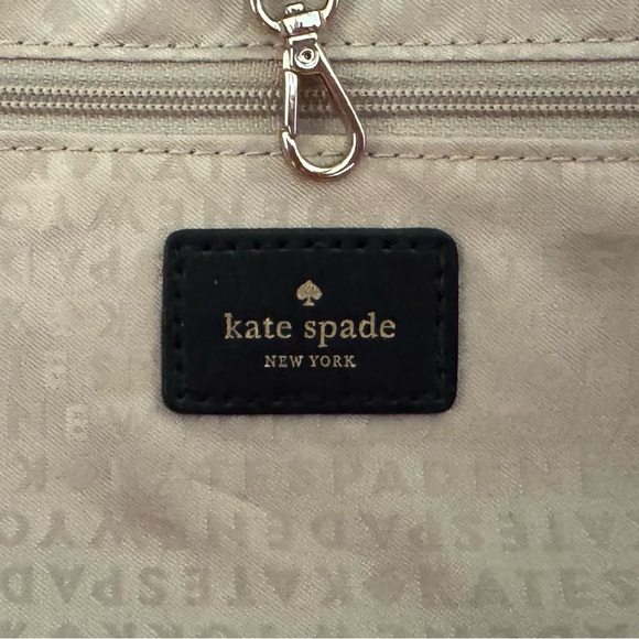 kate spade New York East Broadway Tote Zinnia Pink with Black/Gold Chain Straps - Picture 14 of 16